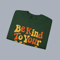 Be Kind To Your Mind Crewneck Sweatshirt – Retro Mental Health Awareness Pullover alternate view 12