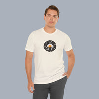 Camera Aperture Mountain T-Shirt — Photography & Outdoor Adventure Tee alternate view 18