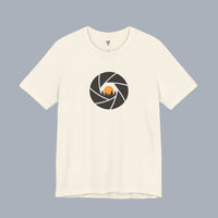 Camera Aperture Mountain T-Shirt — Photography & Outdoor Adventure Tee alternate view 19
