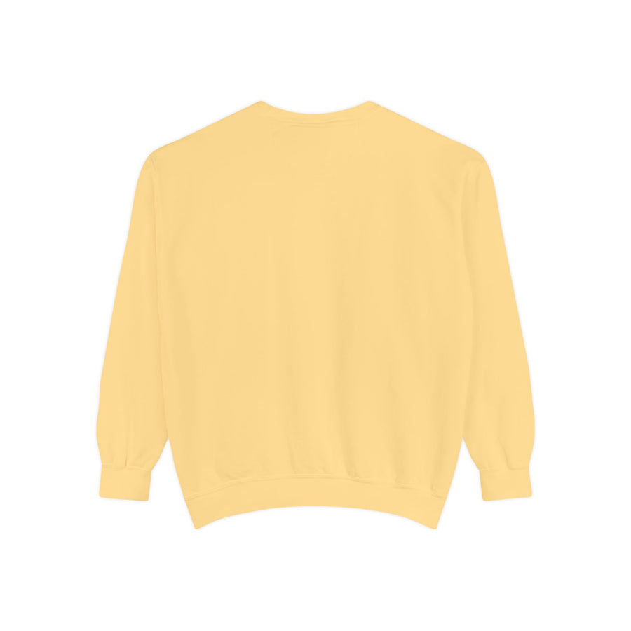 Wildflowers Outline Garment-Dyed Sweatshirt alternate view 16