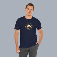 Camera Aperture Mountain T-Shirt — Photography & Outdoor Adventure Tee alternate view 21
