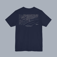 Venice Beach Map T‑Shirt — Minimal Coastal Map Graphic Tee