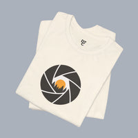 Camera Aperture Mountain T-Shirt — Photography & Outdoor Adventure Tee alternate view 20