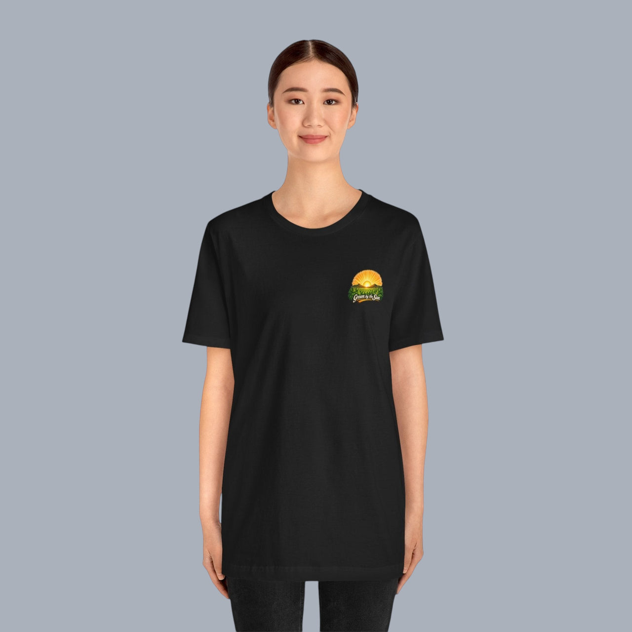 Grown by the Sun Tee — Sunrise Farming Graphic T-Shirt