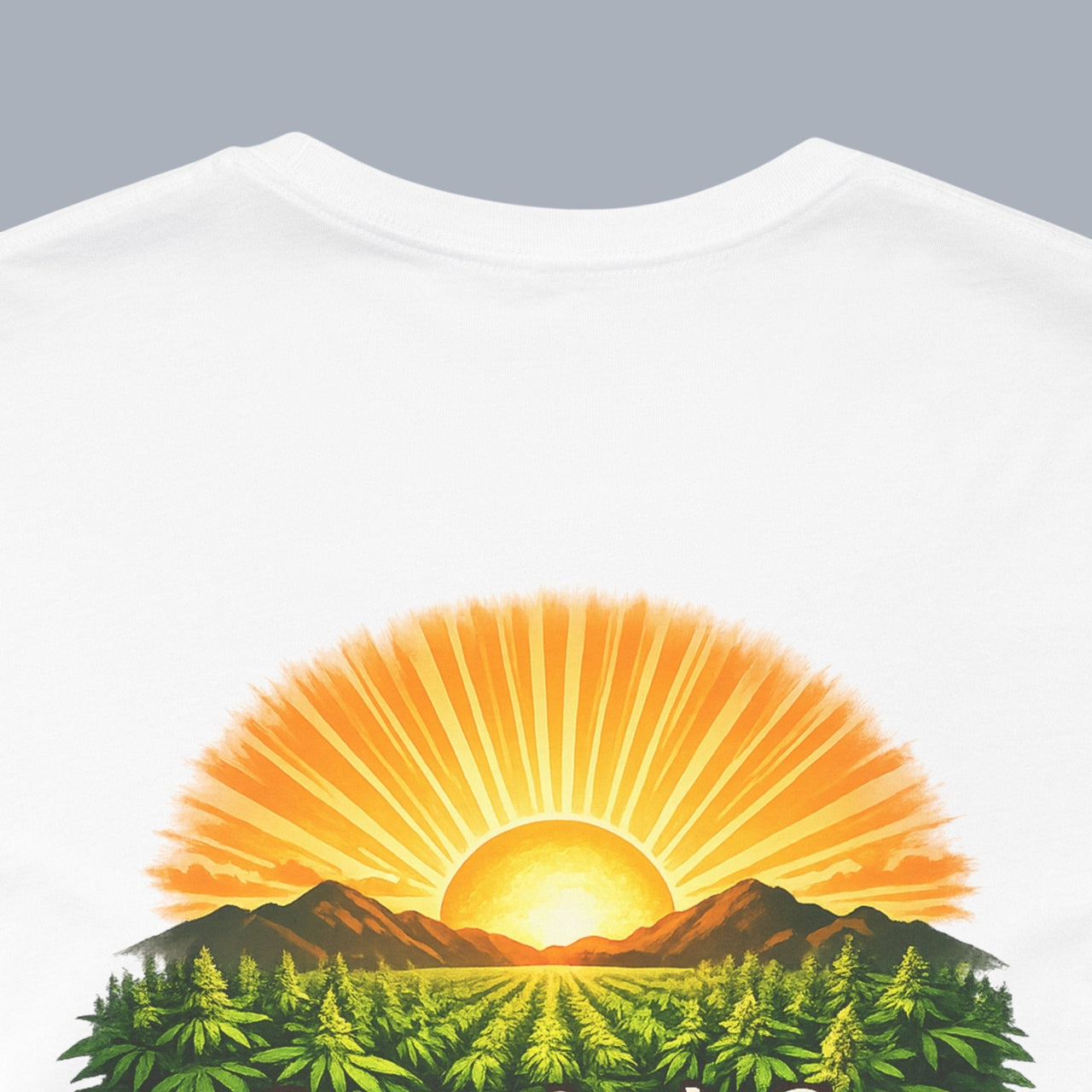 Grown by the Sun Tee — Sunrise Farming Graphic T-Shirt