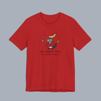 Funny Raccoon Tee — “Big Financial Moves (I secured a banana)” Graphic T-Shirt alternate view 9