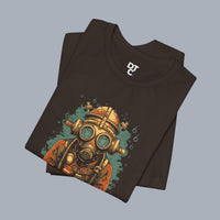Diver’s Mask T‑Shirt — Vintage Deep Sea Steampunk Graphic Tee