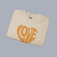 Crewneck Sweatshirt — Retro Heart 