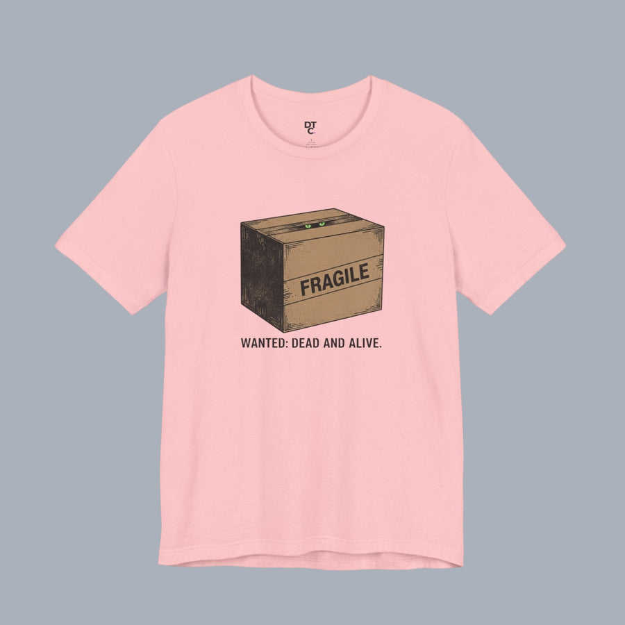 Fragile Box Tee — "Fragile: Wanted: Dead and Alive" Graphic T-Shirt alternate view 20
