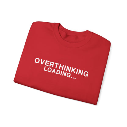 Overthinking Loading... Sweatshirt — Funny Mental Health Crewneck alternate view 16