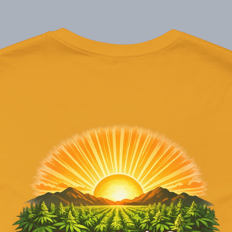 Grown by the Sun Tee — Sunrise Farming Graphic T-Shirt