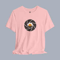Camera Aperture Mountain T-Shirt — Photography & Outdoor Adventure Tee alternate view 31