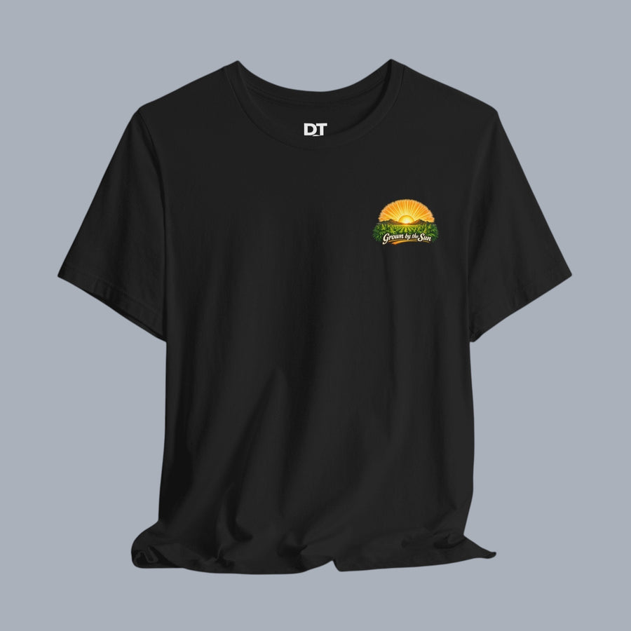 Grown by the Sun Tee — Sunrise Farming Graphic T-Shirt