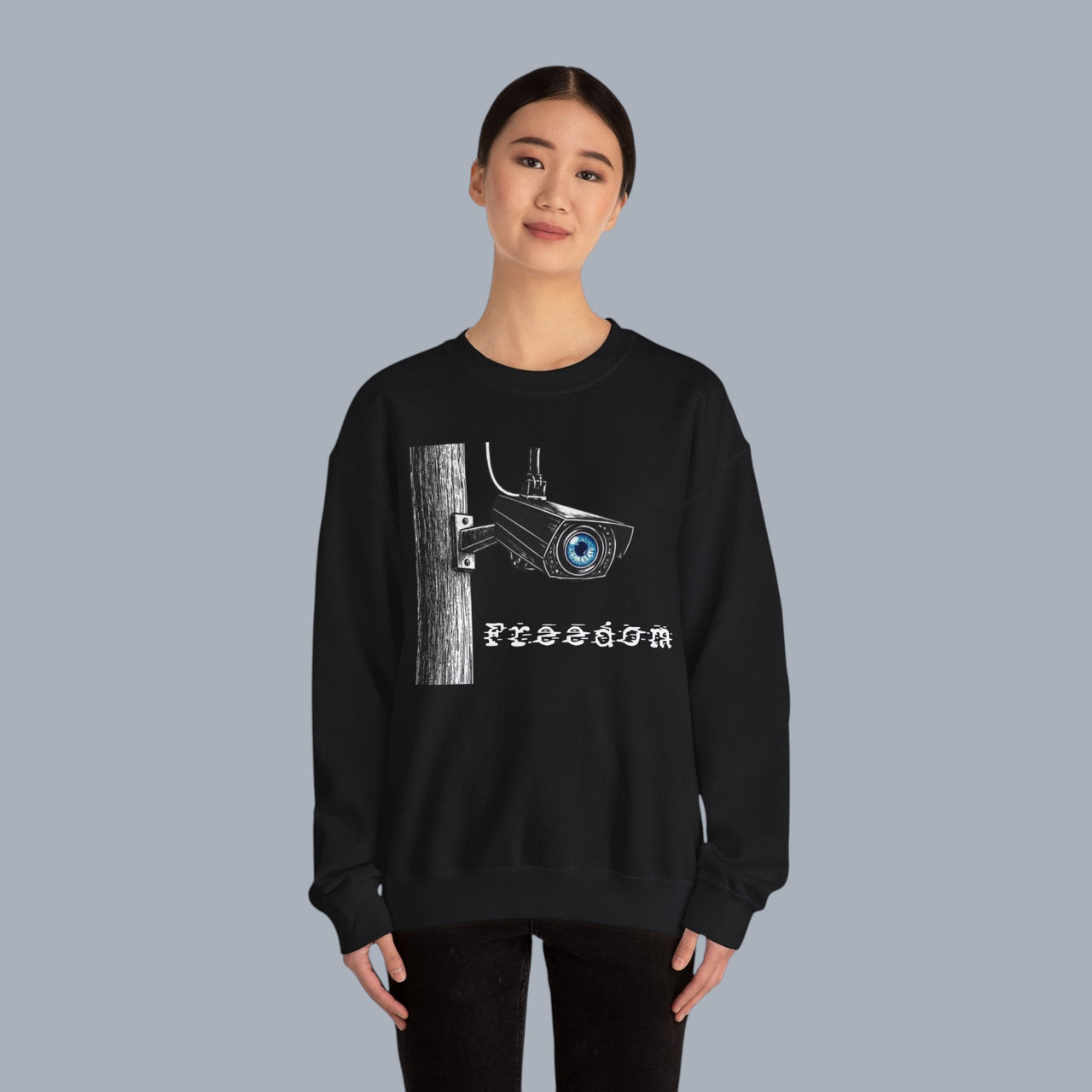 Freedom Surveillance Camera Crewneck Sweatshirt alternate view 25