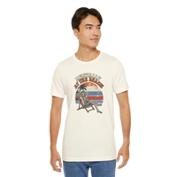 Mentally at the Beach T-Shirt — Retro Skeleton Beach Vibe Tee