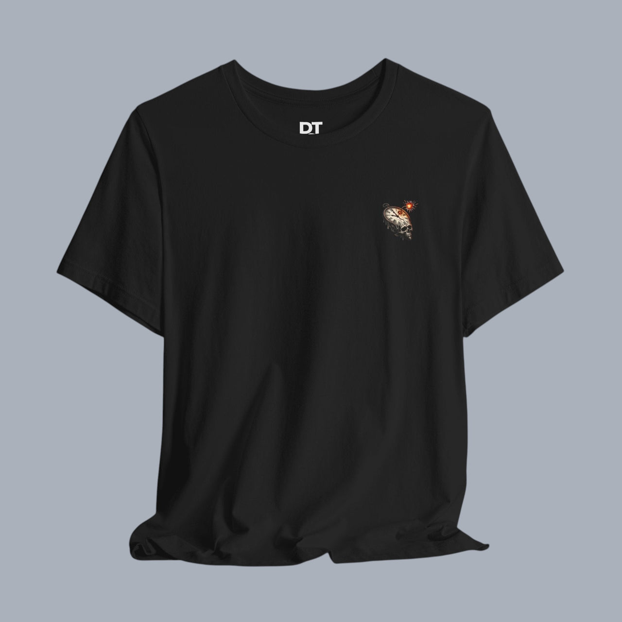 Ticking to Zero Skull Clock T-Shirt