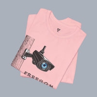 Surveillance Camera 'Freedom' Graphic T-Shirt alternate view 20