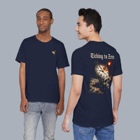 Ticking to Zero Skull Clock T-Shirt