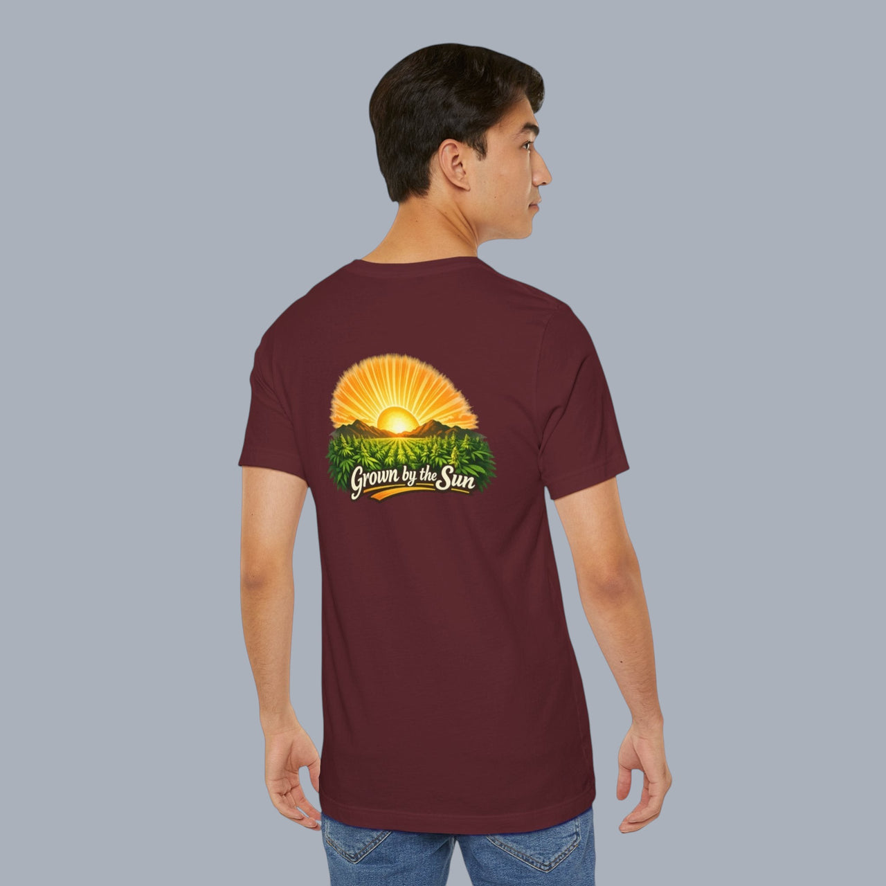 Grown by the Sun Tee — Sunrise Farming Graphic T-Shirt