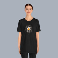 Camera Aperture Mountain T-Shirt — Photography & Outdoor Adventure Tee alternate view 13