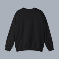 David Statue with AirPods Holding Phone Sweatshirt — Classical Art Meme Crewneck Sweatshirt alternate view 12