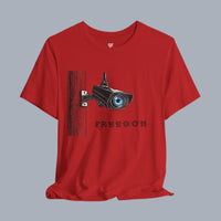 Surveillance Camera 'Freedom' Graphic T-Shirt alternate view 21
