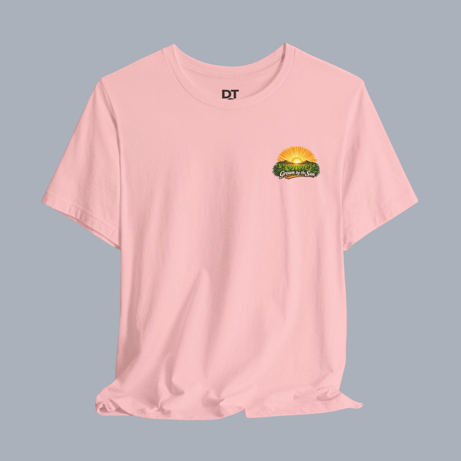 Grown by the Sun Tee — Sunrise Farming Graphic T-Shirt
