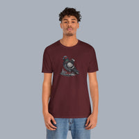 Surveillance Pigeon Cityscape Tee — Urban Bird Graphic T-Shirt alternate view 25