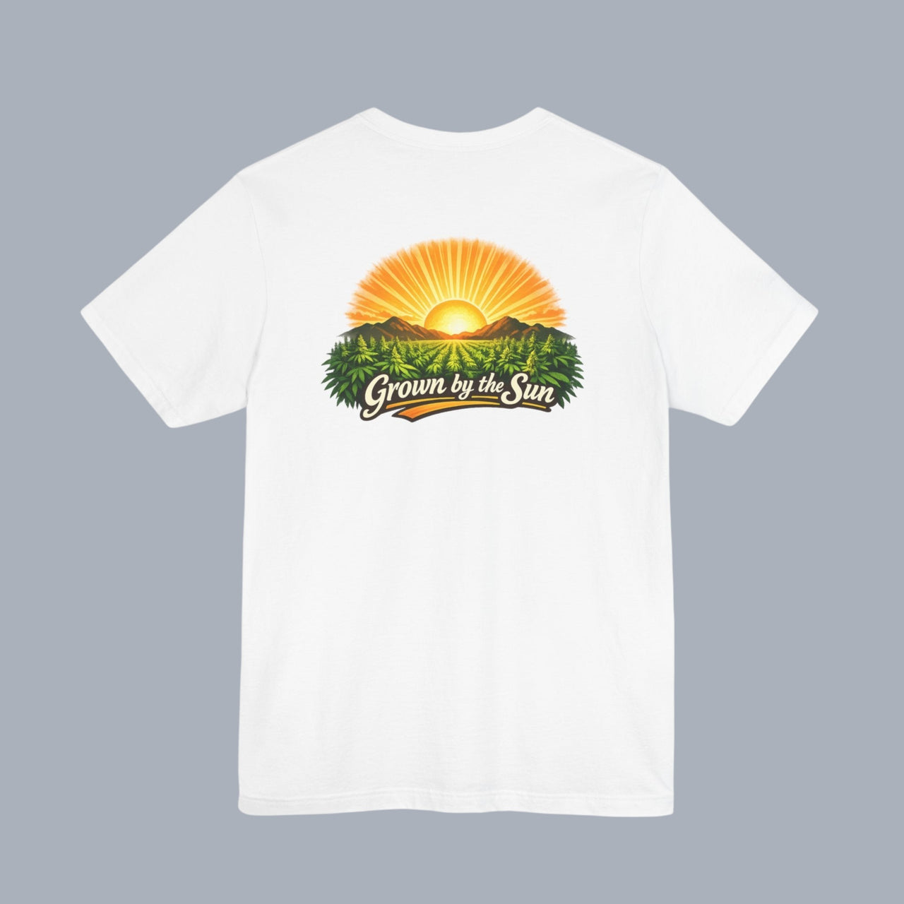 Grown by the Sun Tee — Sunrise Farming Graphic T-Shirt