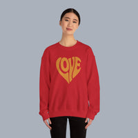Crewneck Sweatshirt — Retro Heart 