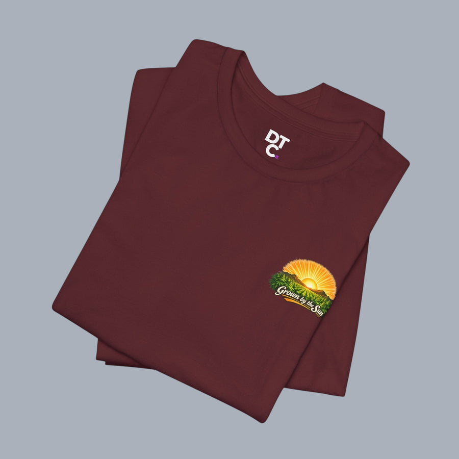 Grown by the Sun Tee — Sunrise Farming Graphic T-Shirt