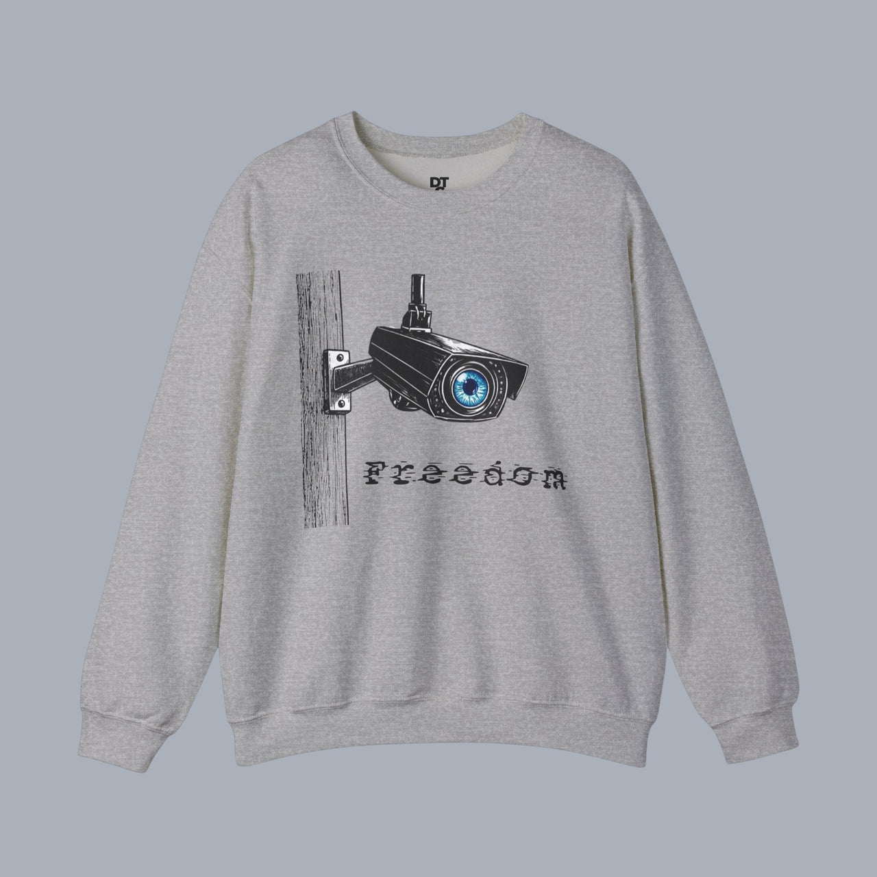 Freedom Surveillance Camera Crewneck Sweatshirt alternate view 5