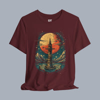 Vintage Telescope Tee — Vintage Space Adventure T‑Shirt