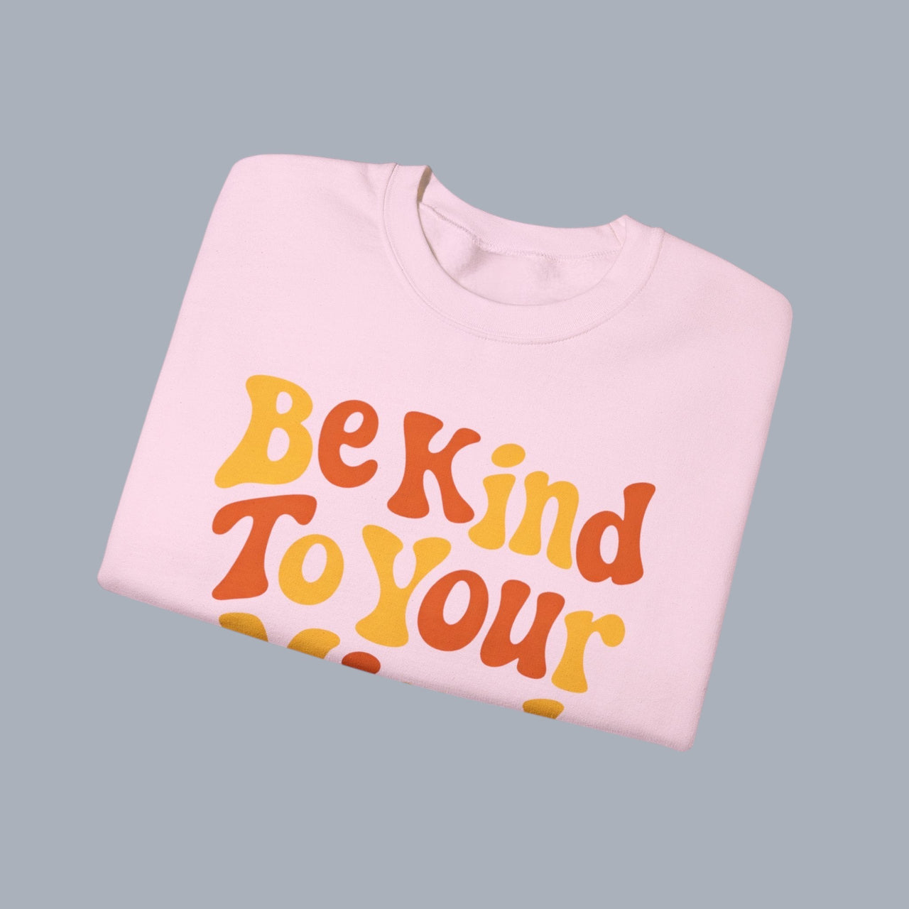 Be Kind To Your Mind Crewneck Sweatshirt – Retro Mental Health Awareness Pullover alternate view 16