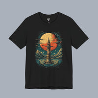 Vintage Telescope Tee — Vintage Space Adventure T‑Shirt
