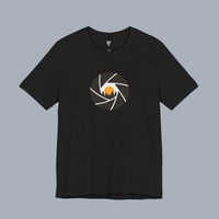 Camera Aperture Mountain T-Shirt — Photography & Outdoor Adventure Tee alternate view 15