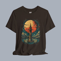Vintage Telescope Tee — Vintage Space Adventure T‑Shirt
