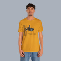 Surveillance Camera 'Freedom' Graphic T-Shirt alternate view 16