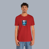 Retro Floppy Disk Tee — Melting 90s Tech Graphic T-Shirt alternate view 22