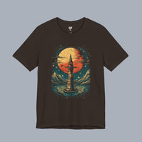 Vintage Telescope Tee — Vintage Space Adventure T‑Shirt