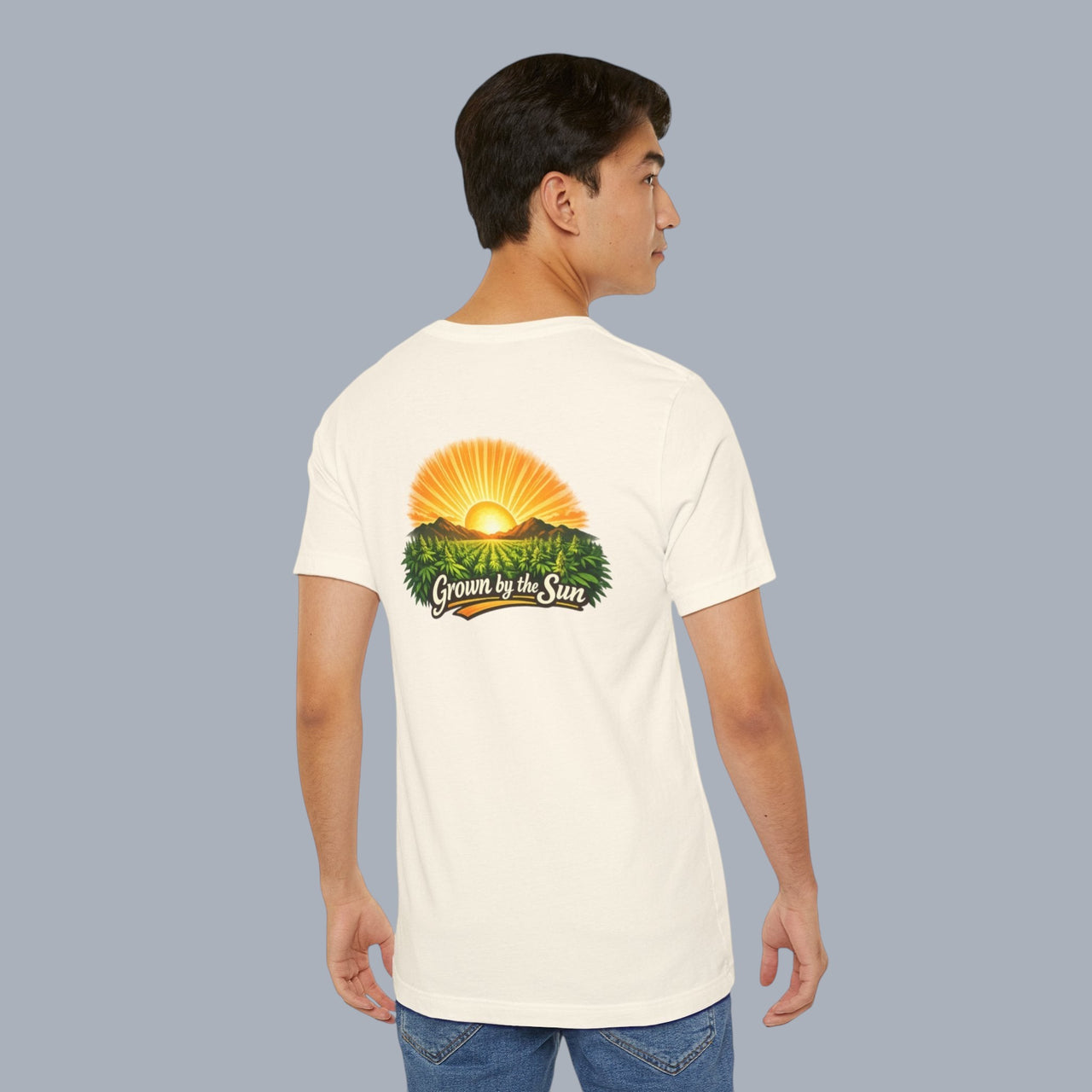 Grown by the Sun Tee — Sunrise Farming Graphic T-Shirt