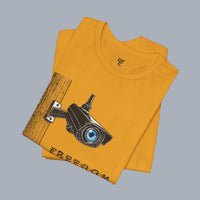 Surveillance Camera 'Freedom' Graphic T-Shirt alternate view 18