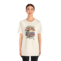 Mentally at the Beach T-Shirt — Retro Skeleton Beach Vibe Tee