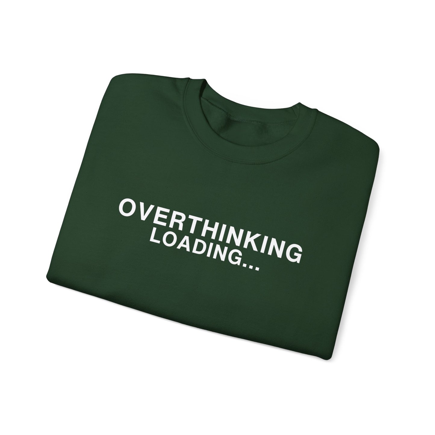 Overthinking Loading... Sweatshirt — Funny Mental Health Crewneck alternate view 12