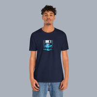 Retro Floppy Disk Tee — Melting 90s Tech Graphic T-Shirt alternate view 14