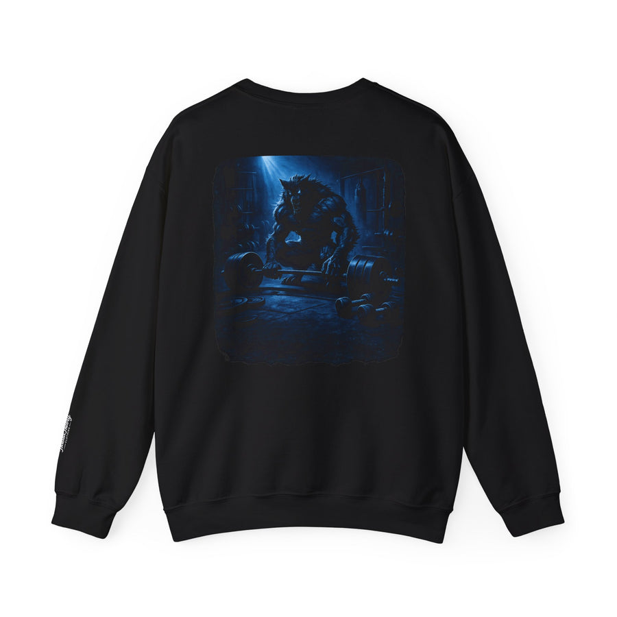 Crewneck Sweatshirt — "Where the Wild Things Are" Retro Monster Graphic alternate view 2