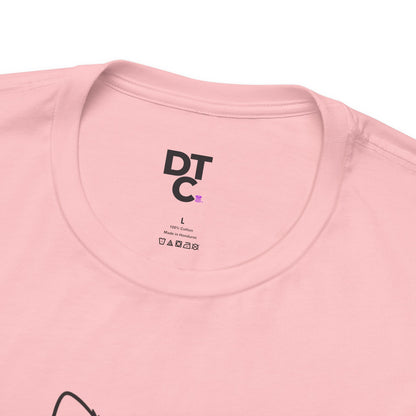 T-Shirt — 'Walk More' Minimal Dog Ears Graphic Tee