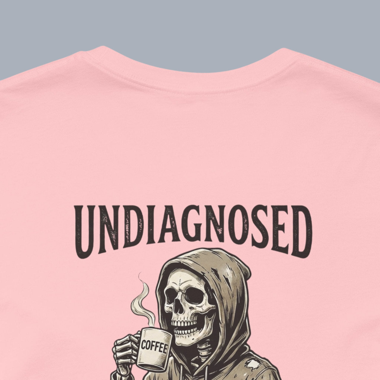 Undiagnosed Skull Tee — 'Undiagnosed but something's not right' Graphic T-Shirt