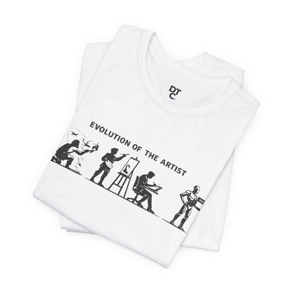 Artist Evolution T-Shirt – “Evolution of the Artist” Graphic Tee alternate view 7