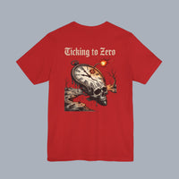 Ticking to Zero Skull Clock T-Shirt